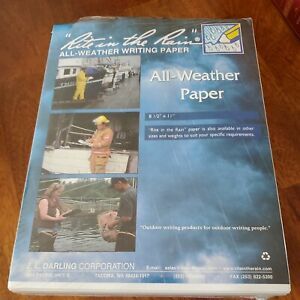 Rite in the Rain All-Weather Writing Paper, 8 1/2&#034;x11&#034; #32, 500 sheets New/Open