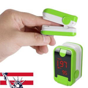 LED Finger Tip Pulse Oximeter Blood Oxygen Portable Monitor 583433mm US
