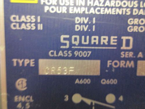 Square d 9007-cr53f limit switch mechanical turret head new for sale
