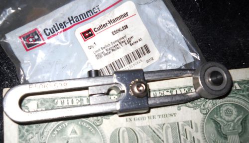 CUTLER HAMMER LIMIT SWITCH STAINLESS STEEL LEVER ARM E50KL538  *NEW*