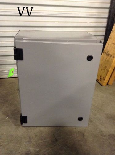 16&#034; x 10&#034; x 20&#034; single door electrical enclosure wireway wiring box cabinet for sale