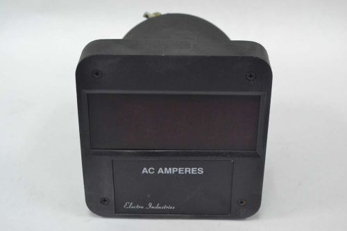 ELECTRO INDUSTRIES FAA5-115A AMPERES AMMETER PANEL 150/5 METER 125V-AC B334664