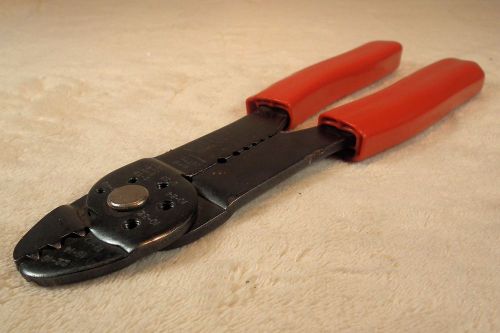 Vaco #1900 combination wire strippers, &#034;a real&#034; crimper, &amp; screw cutter, u.s.a. for sale
