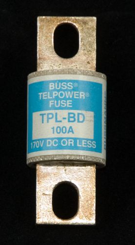 Buss Bussman Telpower TPL-BD 100 AMP/ 170 VDC - Single Fuse - FREE US SHIPPING