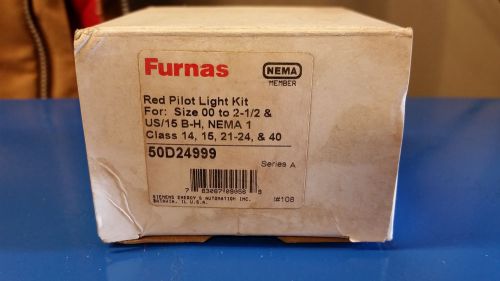 FURNAS SIEMENS 50D24999 RED PILOT LIGHT KIT NEW IN BOX