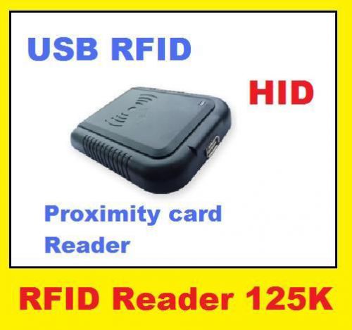 Mini -rfid 125k card reader , with 5 cards , contactless reader , usb type for sale