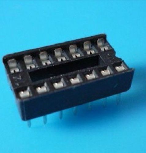 DZ212 Free ship 10PCS 14 pins DIP IC Sockets Adaptor Solder Type Socket