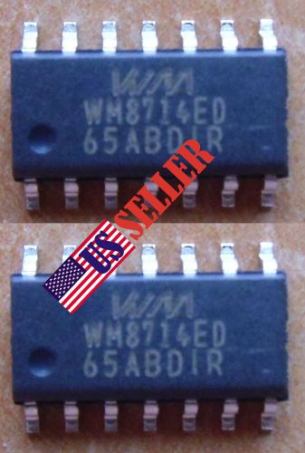 Wolfson microelectronics / cirrus logic wm8714ed soic14 ship from us for sale