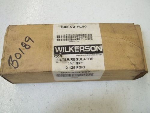 WILKERSON B08-02-FL00 FILTER/REGULATOR *NEW IN A BOX*