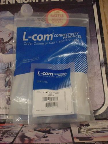 L-COM Solder Cup D-Sub Connector,  Female SD9S New in Bag bulk lot of 17 pieces