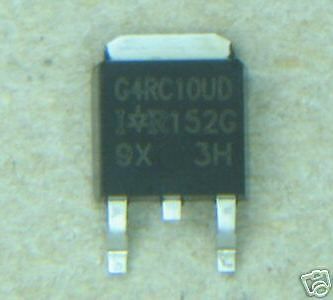 IRF IGBT Transistor 600V/8.5A, IRG4RC10UD, New,10pcs