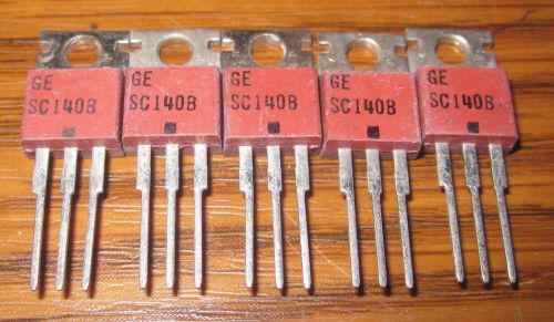 GE SC140B 200V ISOLATED POWER PAC TRIACS LOT OF 5 - NEW OLD STOCK
