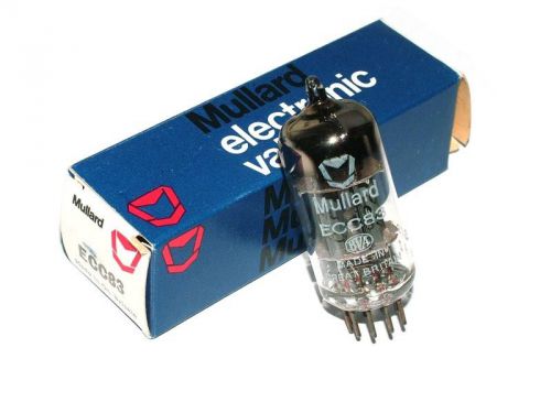 ECC83 / 12AX7 MULLARD BVA tubes (original box). Lot of 4 pc. NOS/NIB!