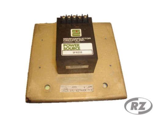 SP6233 SEMICONDUCTOR CIRCUITS POWER SUPPLY REMANUFACTURED