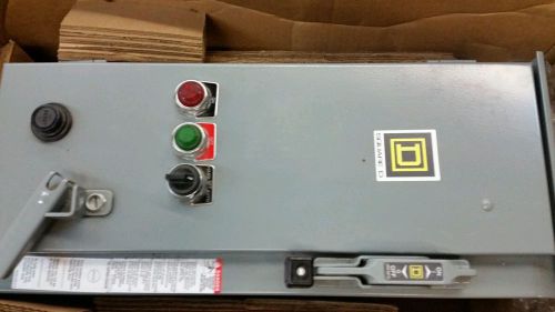 NEW Square D Combination Motor Starter Pump Panel 8538SBA64V02CF4G26P1P2X11