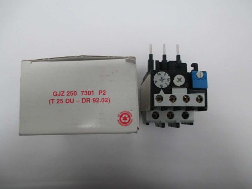 NEW ABB GJZ 252 1201 R0038 THERMAL 4.5-6.5A AMP 600V-AC OVERLOAD RELAY D343622