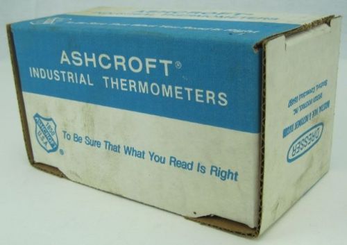 2 ASHCROFT 30EI60R025 Thermometer 0/200F NPT Back