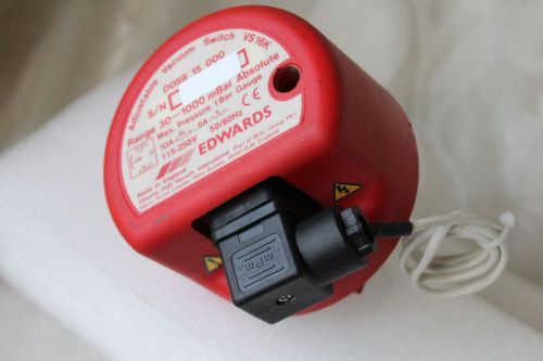 Edwards VS16K D05915000 D059 15 000 Adjustable Vacuum Switch