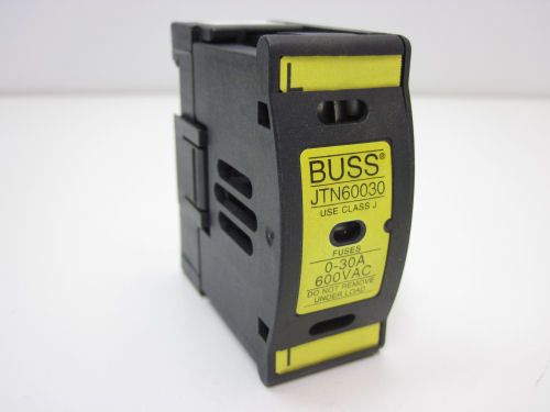BUSS FUSE HOLDER 0-30A 600VAC JTN60030