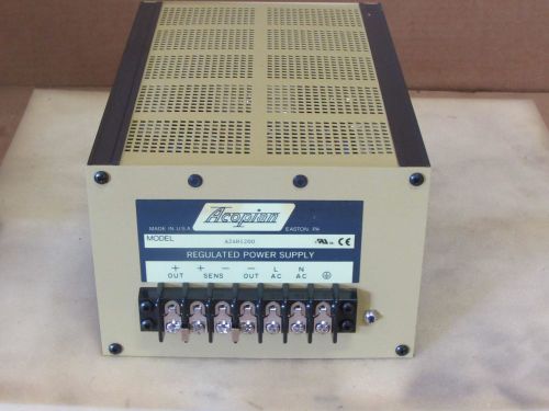 ACOPIAN REGULATED POWER SUPPLY # A24H1200 NEW
