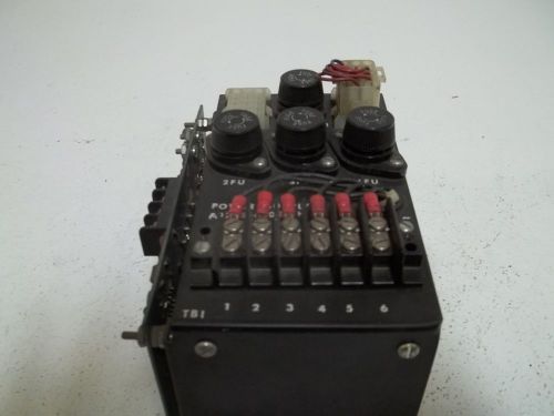 WER INDUSTRIES A1725-60DE-GH POWER SUPPLY *USED*