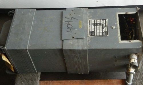 15 KVA GENERAL ELECTRIC 3 PHASE TRANSFORMER, 575 PRIMARY, 240 SECONDARY VOLTS