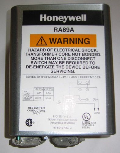 Honeywell RA89A Relay Switch