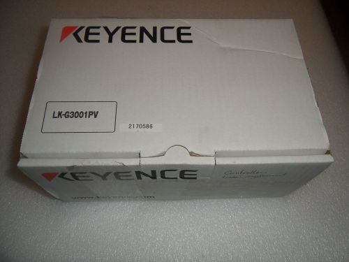 Keyence LK-G3001PV Controller, PNP Type, with Display Unit, Manual NIB