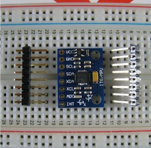 MPU-6050 Module 3 Axis Gyroscope+Accelerometer for Arduino Power supply:3v- 5v