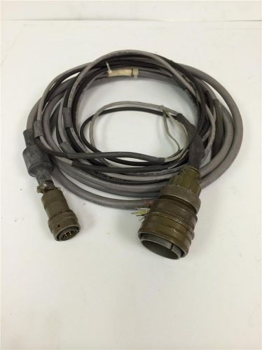 Electric amphenol bendix connector wire cable lot ms3106a28-18p ms3116j 14-12p for sale