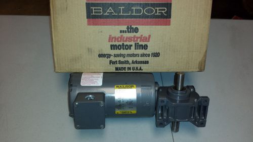 Baldor industrial gearmotor gc3325 (no reserve) gear motor, 151-rpm, 115-ac for sale