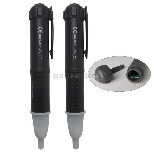 (lot of 2) 50~1000v ac non-contact electric power voltage tester detector sensor for sale