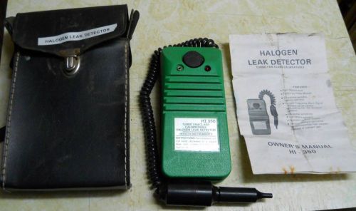 Vintage freon &amp; halogen leak detector calibratable-hi 350-hitech instruments nr! for sale
