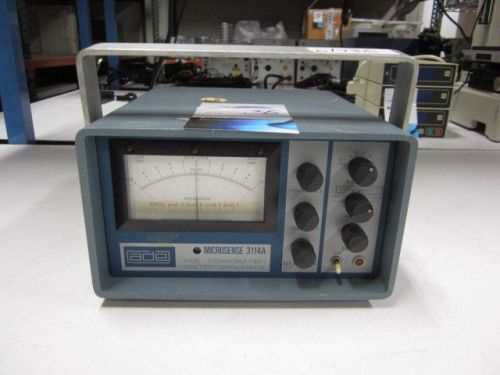 ADE Corporation Microsense 3114A Micro capacitance Meter/Instrument