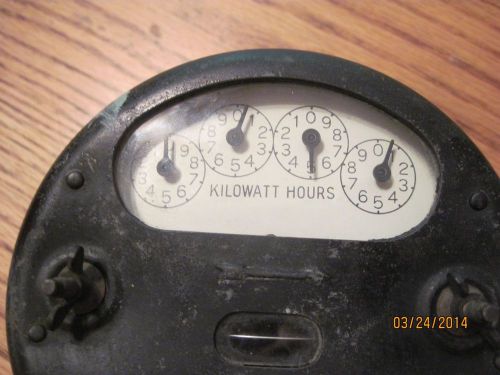 antique 1905 general electric meter 9824519 type I-14