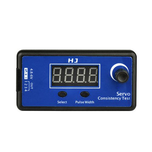 Hj 1-4 servo consistency test lcd digital multifunction esc automatic tester new for sale