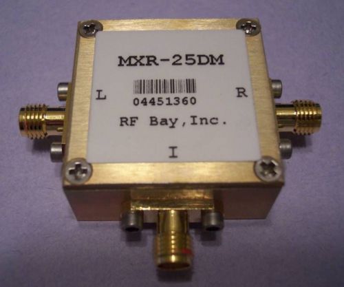 40-2500MHz Level 13 Frequency Mixer, MXR-25DM, New, SMA