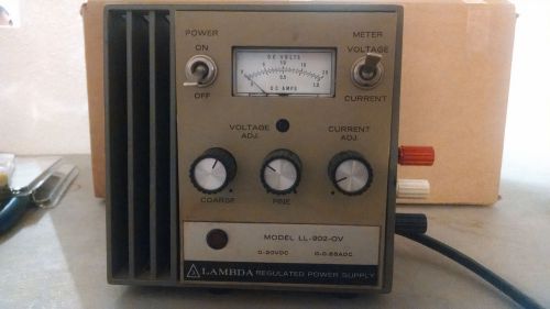 Details about  Lambda LL-902-OV Regulated Power Supply