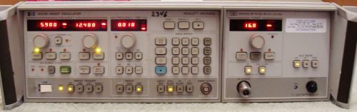 Hp - agilent 8350b sweep oscillator w/83545a rf plug in! calibrated ! for sale
