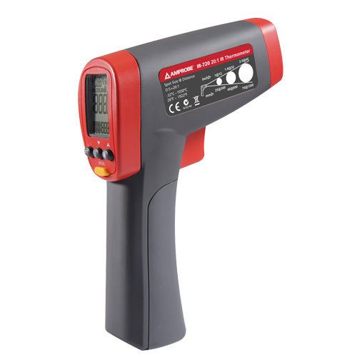 Amprobe IR-720 Infrared Thermometer, -26F to 1922F , 20:1