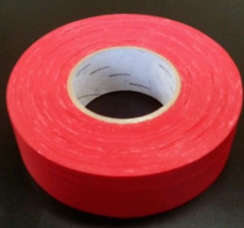 1 roll vinyl coated cloth tape gaffer 2&#034; X 180&#039; Pro Grade USA red gaffers