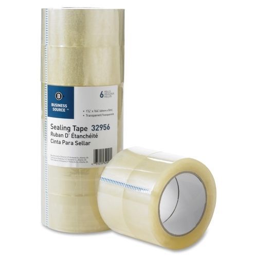 Business source heavyweight package sealing tape -1.88x54.67yd l-6/pk- bsn32956 for sale