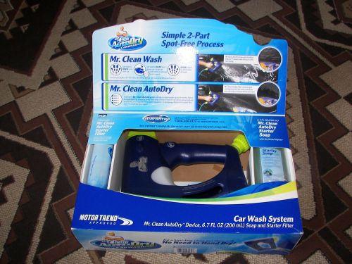 Mr. Clean Auto Dry Car Wash System Kit NEW IN BOX