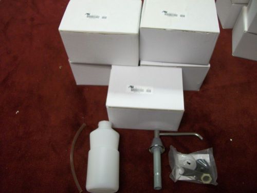 5 New ASI 0332 Lavatory Mounted All Purpose Soap Dispenser lot of 5 dispensers