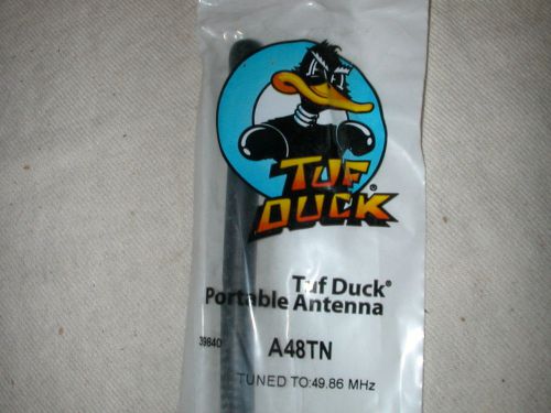 Tuf Duck Two-Way Portable Antenna A48TN tuned to 49.86MHz