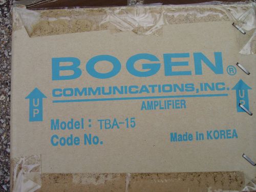 Bogen TBA-15 Talk Back Amplifier