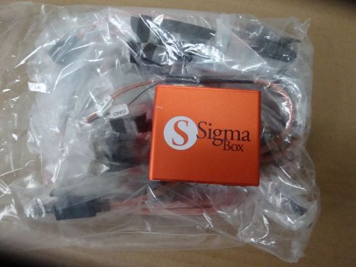 Sigma box repair flash for alcatel,motorola,zte and other mtk brands+9cables new for sale