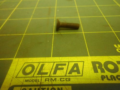Flat head socket cap screw m5-0.80x20mm class 10.9 (qty 74) # j54416 for sale