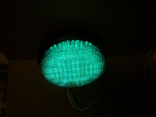 New 8&#034; led green ge traffic light tested with gasket for sale