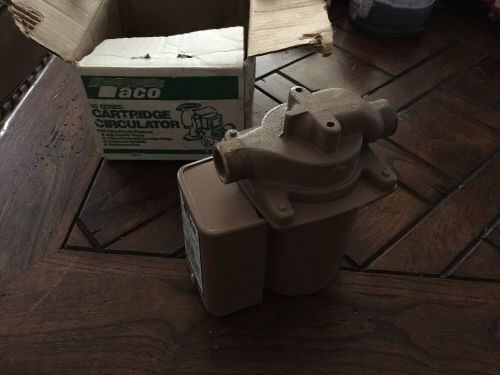 TACO Cartridge Circulating Pump 006-BC4 1/2&#034; Sweat Connection 1/40hp 115v